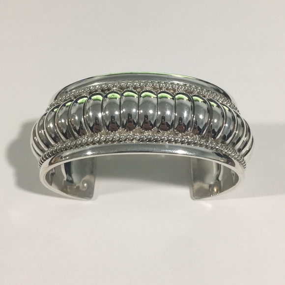 Sterling Silver Vintage Bangle Bracelet